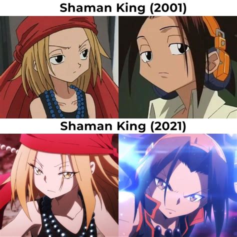 Elenco de voces de Shaman King 2021
