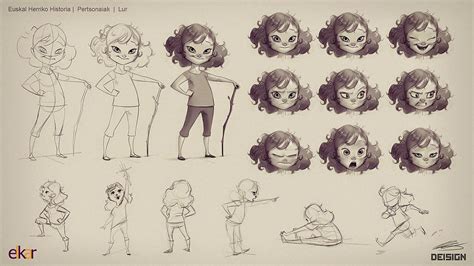 Diseño de personajes de manga con expresión intensa