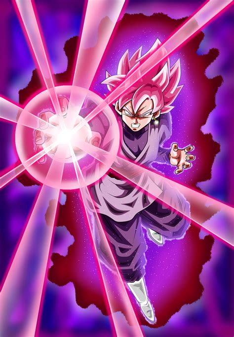 Goku Black en estado Supersaiyan Rosé