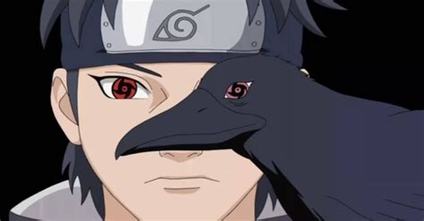 Shisui Uchiha utilizando el Kotoamatsukami