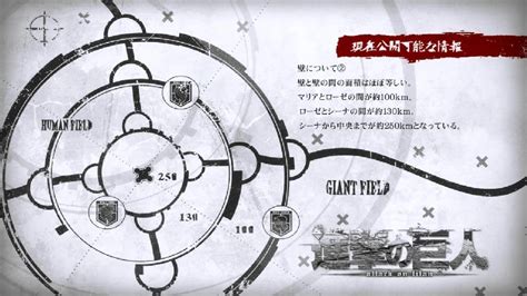 Mapa de las tres murallas de Shingeki no Kyojin