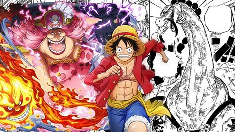 Big Mom enfurecida persiguiendo a sus hijos