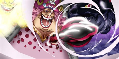 Luffy enfrentándose a Big Mom