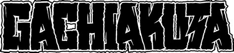 Logotipo oficial del anime Gachiakuta.