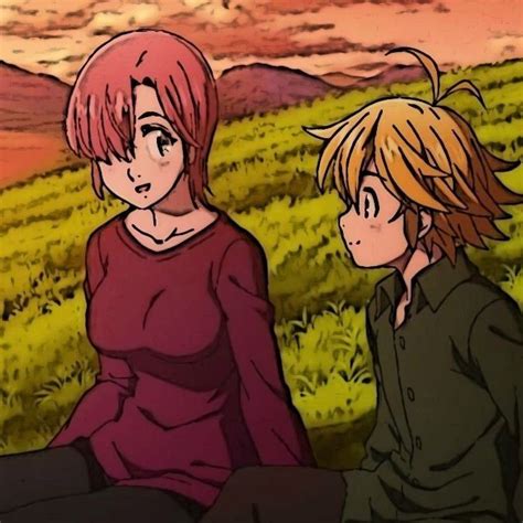 Liz y Meliodas juntos