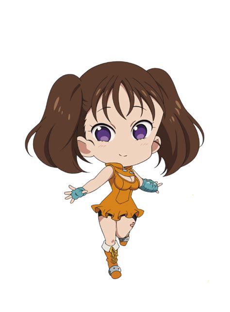 Personajes de Nanatsu no Taizai en formato chibi