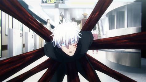 Gojo siendo sellado por Gokumonkyo