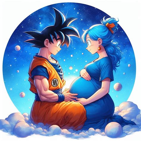 Bulma atropellando a Goku con su coche