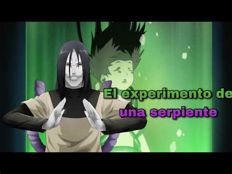 Orochimaru realizando un experimento