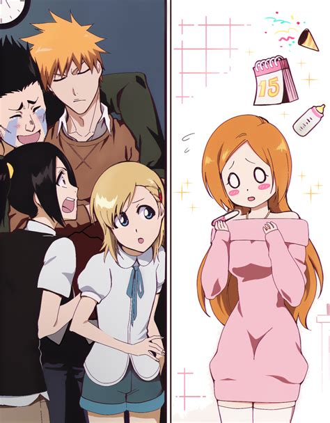 Familia Kurosaki: Ichigo, Karin, Yuzu e Isshin
