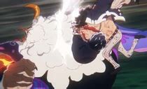Bartholomew Kuma golpeando a Saturn