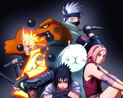Kakashi amarrando a su equipo