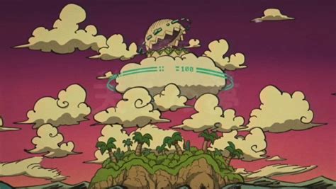 Personajes de One Piece en la isla de Egghead