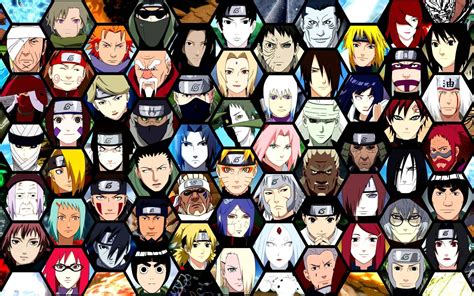 Colección de personajes de Naruto Shippuden en fondos de pantalla