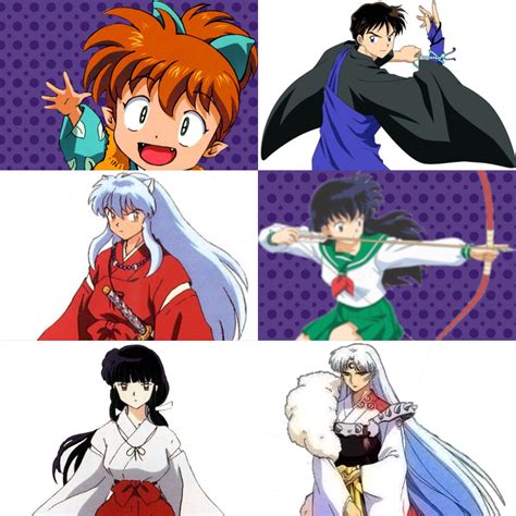 Personajes principales de InuYasha