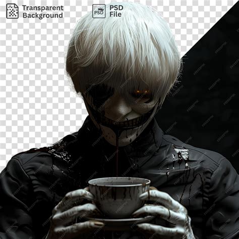 Comparativa de la evolución del cabello de Ken Kaneki