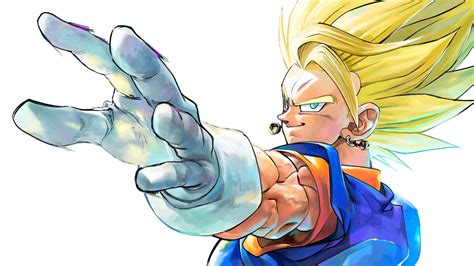 Ilustraciones de personajes de Dragon Ball en estilo artístico