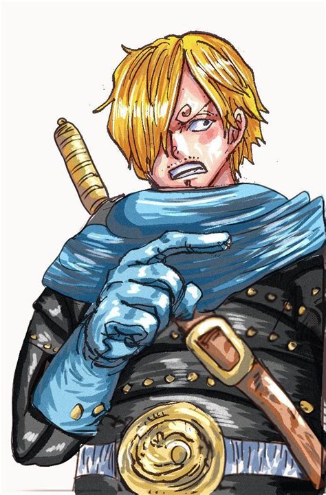 Evolución de las cejas de Sanji a lo largo del manga de One Piece