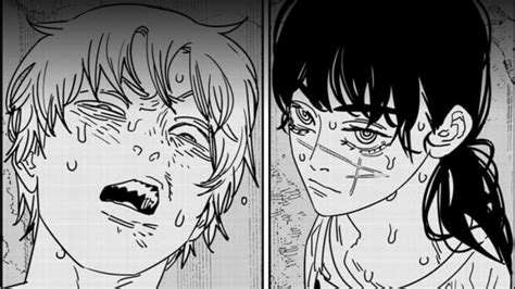 Yoru recordando el beso con Denji