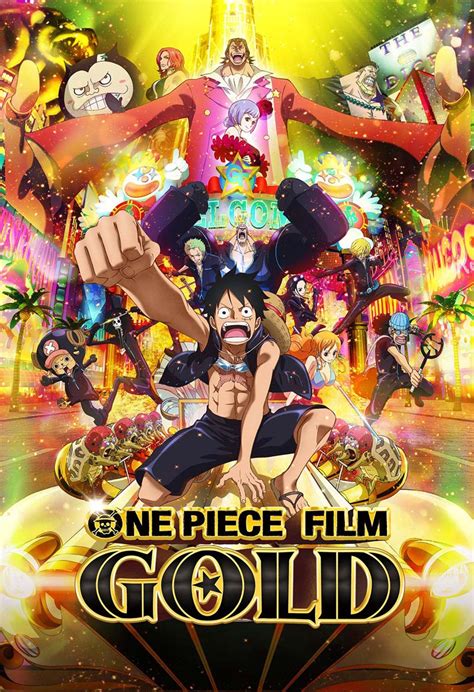 Cartel promocional de One Piece Film: Gold
