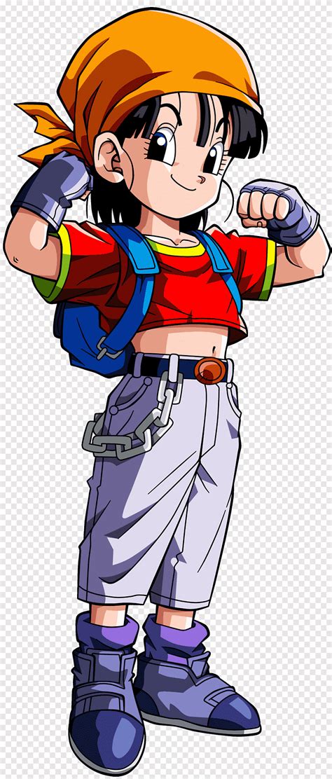 Personajes principales de Dragon Ball GT: Goku niño, Pan y Trunks
