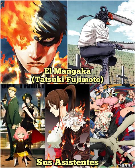 Infografía cronológica de las obras de Tatsuki Fujimoto
