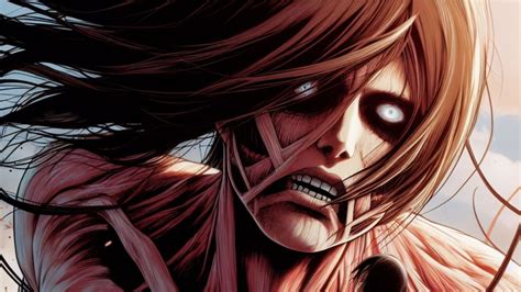 Diseño conceptual de Mikasa como Titán Mandíbula