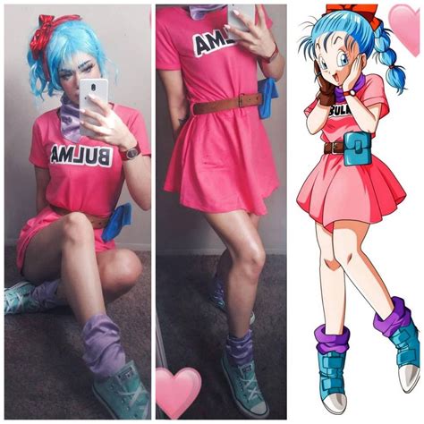 Detalles del cosplay clásico de Bulma