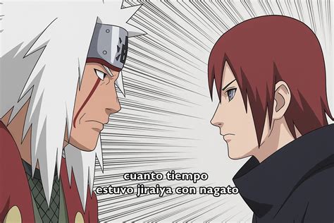 Jiraiya descubriendo el Rinnegan de Nagato