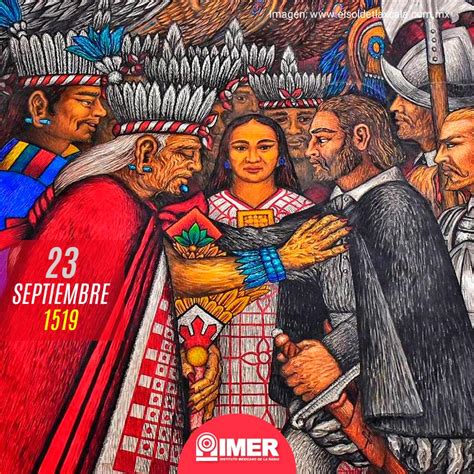 Ilustración de la alianza entre los clanes en 