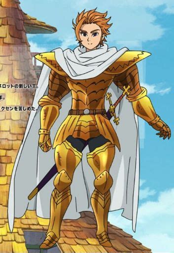 Arthur Pendragon con su armadura