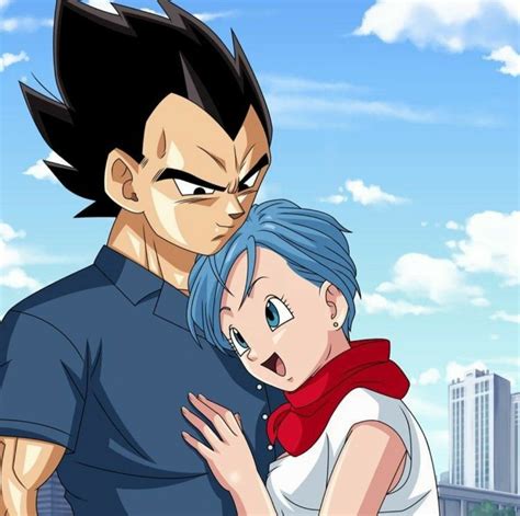 Bulma sorprendida al saber de la reacción de Vegeta
