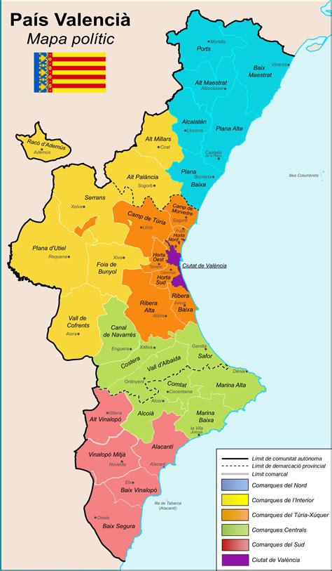 Mapa de la Comunidad Valenciana con puntos destacando la popularidad de Bola de Drac