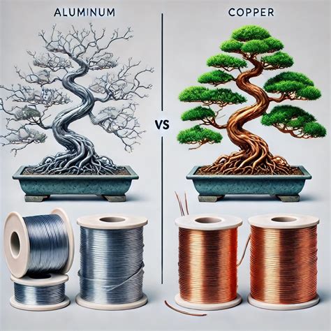 Estructura de alambre para maceta de bonsái