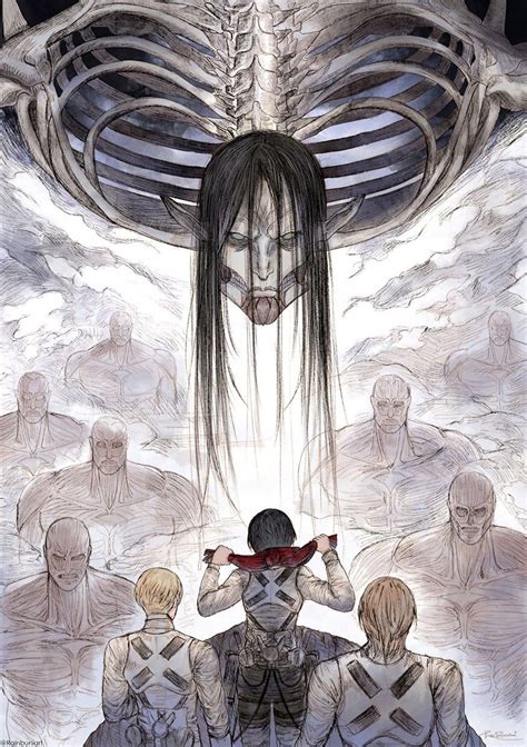 Arte conceptual de Shingeki no Kyojin