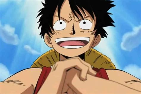 Luffy preparándose para la batalla