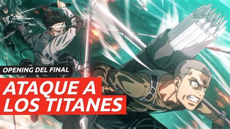 Gráfico con la cronología de los Opening de Ataque a los Titanes