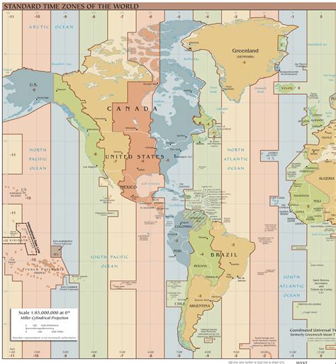 Mapa de zonas horarias para el estreno del capítulo 129