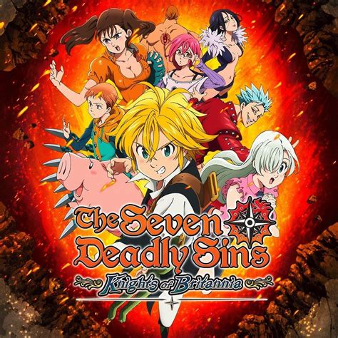 Captura de pantalla de un combate en The Seven Deadly Sins: Knights of Britannia