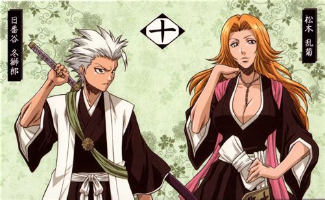 Rangiku Matsumoto y Tōshirō Hitsugaya