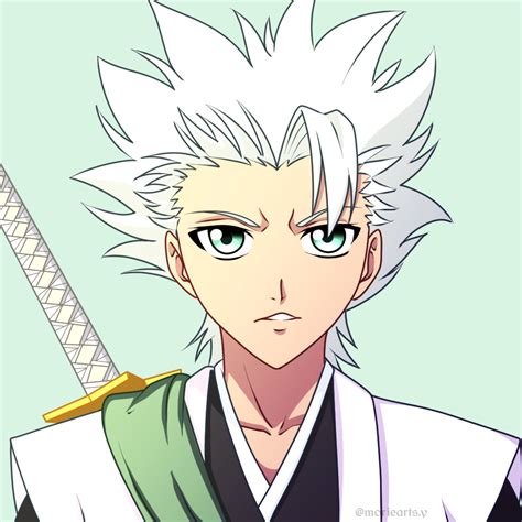 Tōshirō Hitsugaya usando Hyōrinmaru
