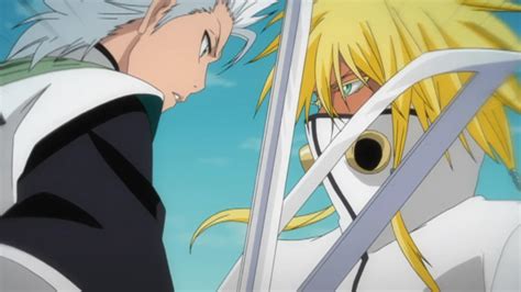 Tōshirō Hitsugaya y Tier Harribel en batalla