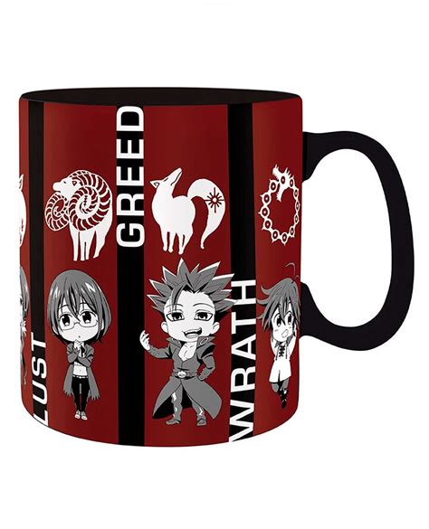 Taza con diseño chibi de los Sins