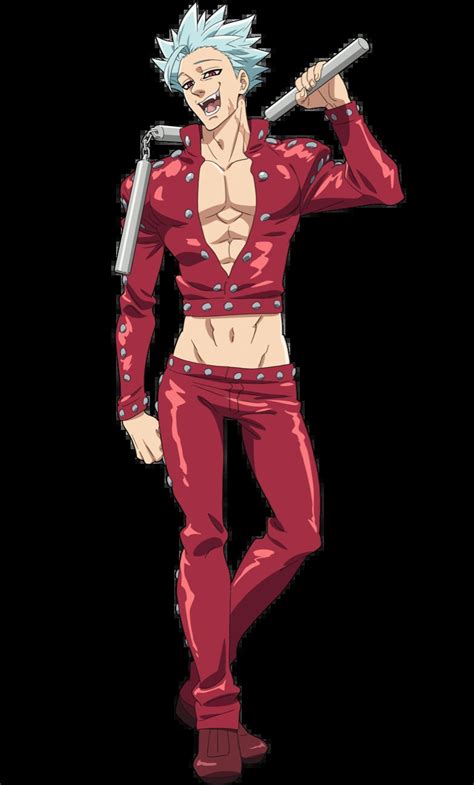 Ban de Nanatsu no Taizai con su tatuaje de zorro