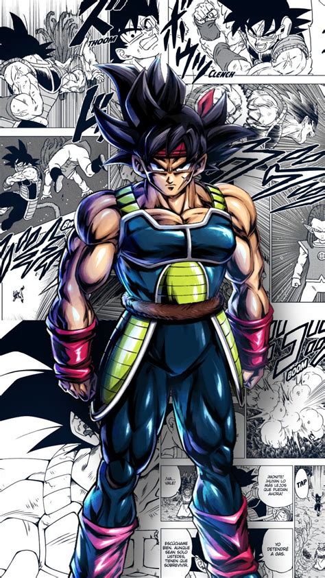 Bardock en pose de combate en Dragon Ball Legends
