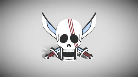 Jolly Roger de los Piratas del Pelirrojo