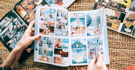 Captura de pantalla de una plataforma de lectura de manga online con filtros de género