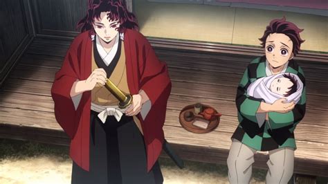 Ilustración de Yoriichi Tsugikuni y Tanjuro Kamado