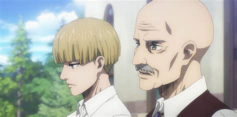 Eren, Zeke y Yelena en el dirigible