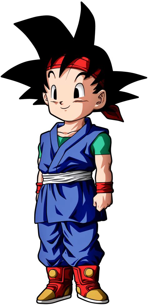 Imagen de Goku Jr. y Goku original